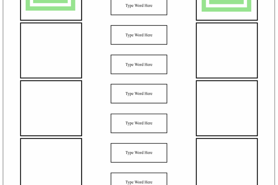 Storyboard That Matching Worksheet Templates For Educators