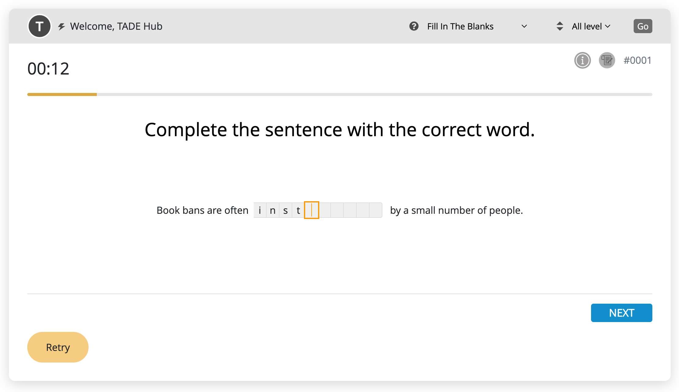 Strategies To Face Fill In The Blanks Questions DET Prep