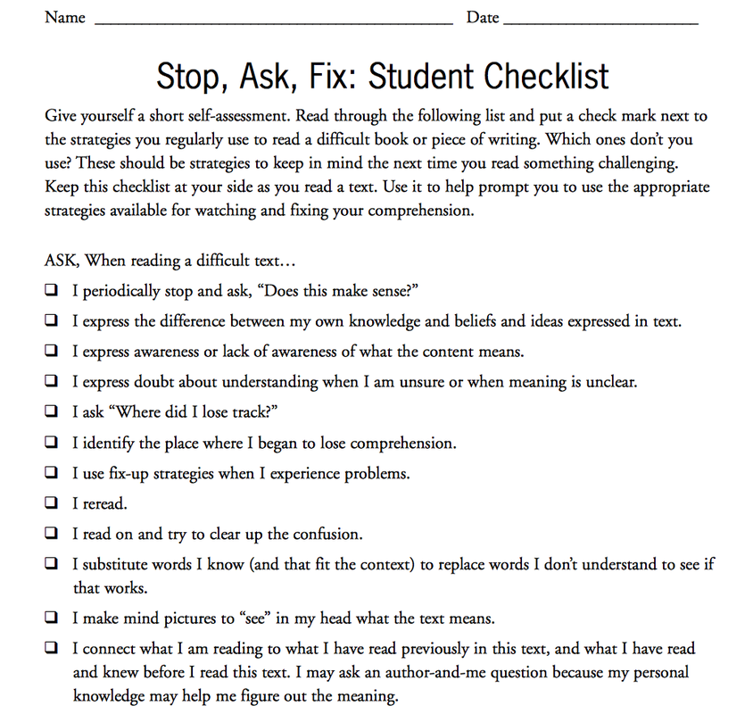Strategy 7 Reading Comprehension Strategies