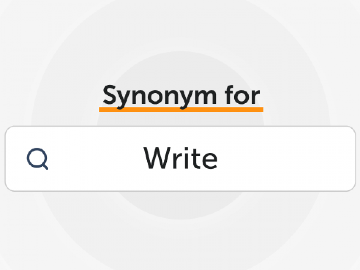 Synonyms For 