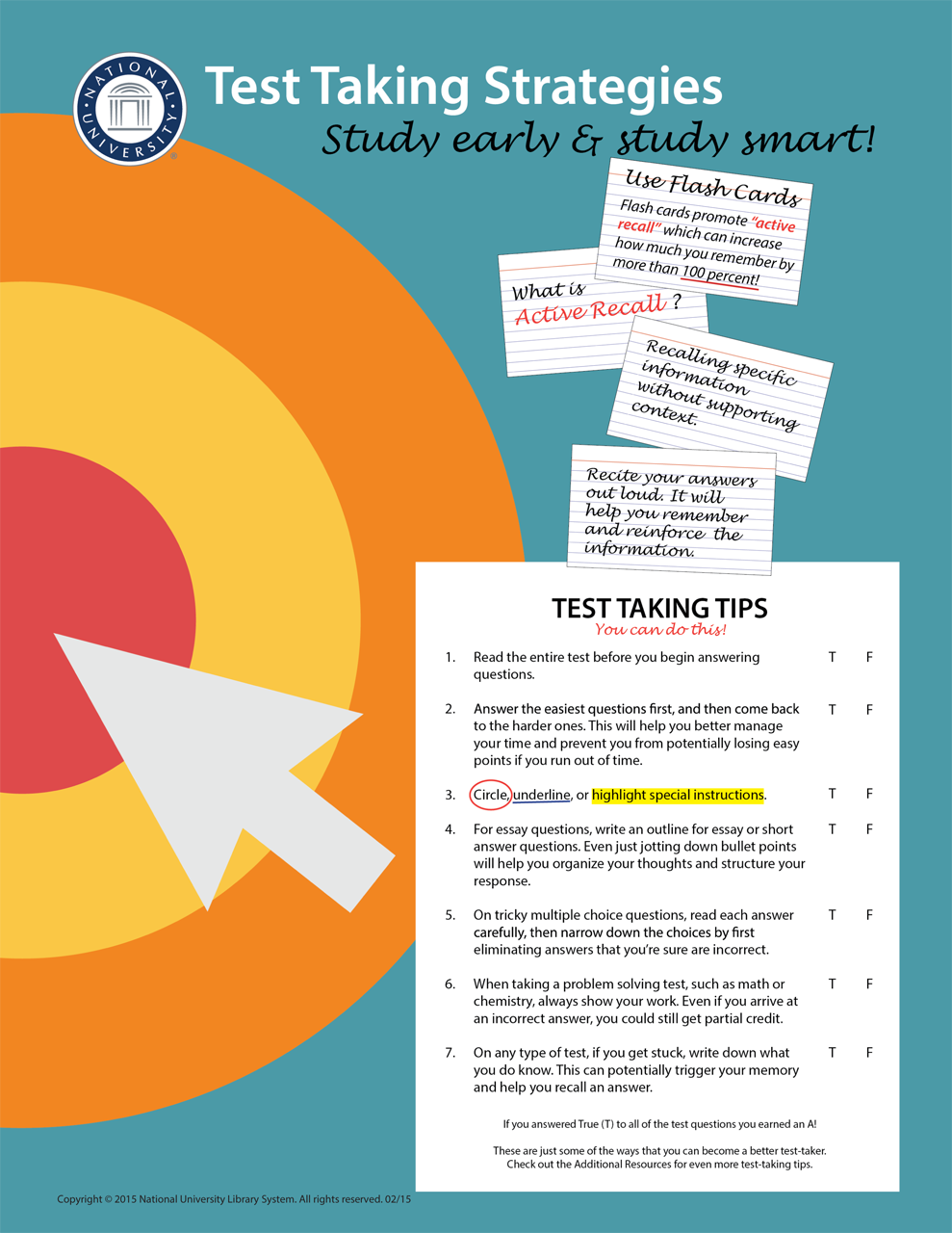 Test Taking NU Library Study Skills LibGuides At National University