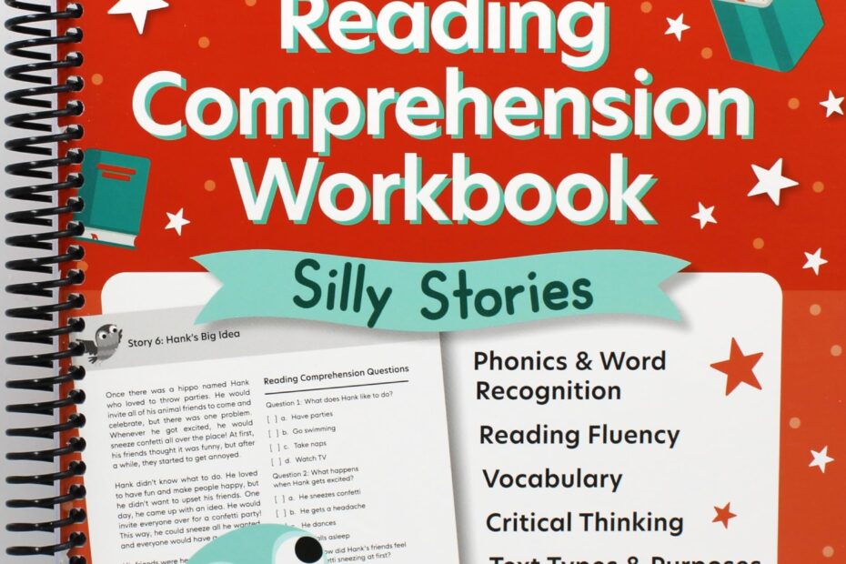 The 2nd Grade Reading Comprehension Workbook For Kids Silly And Engaging Stories Biographies Poetry And Informational Text To Improve Reading