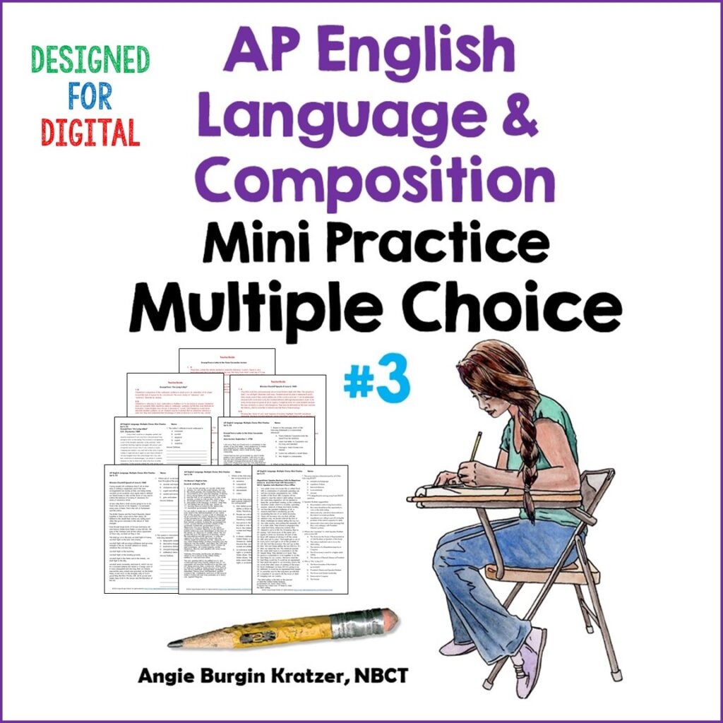 The AP Lang Multiple Choice Resource Roundup Angie Kratzer
