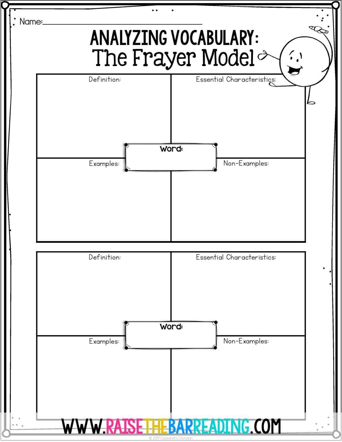 reading vocabulary pdf