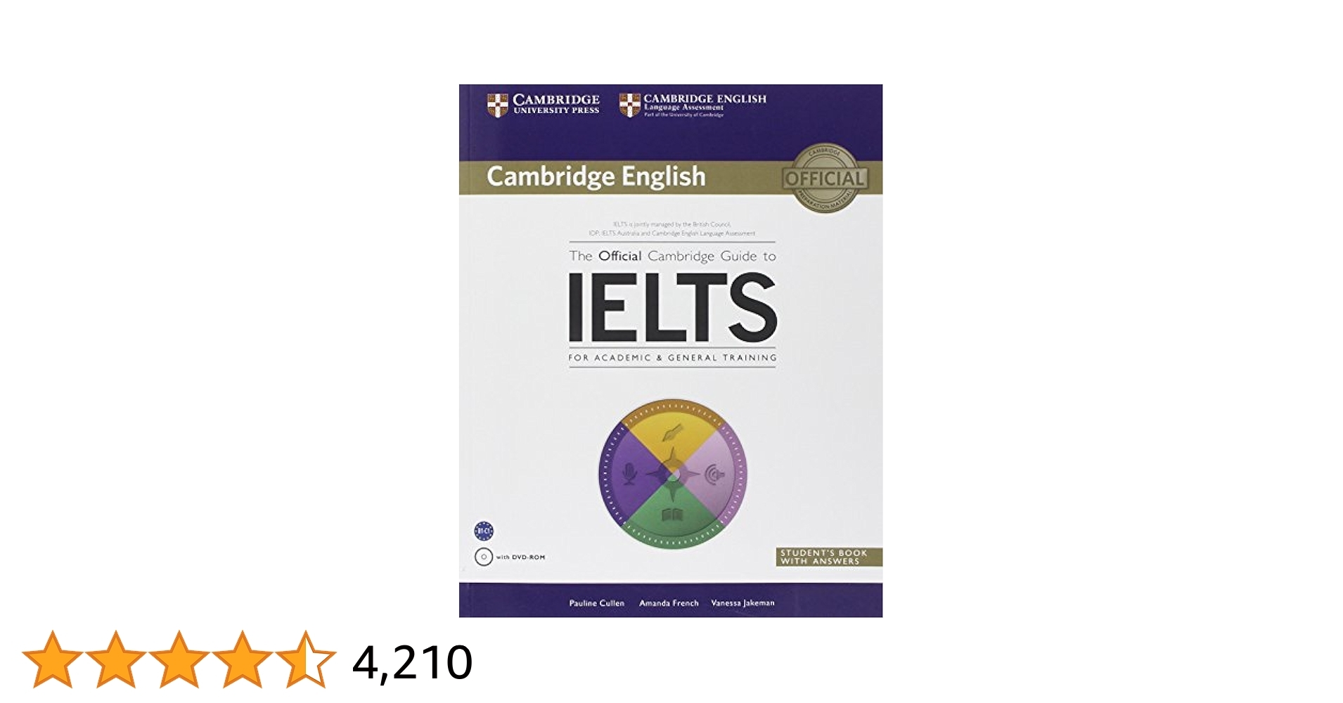 The Official Cambridge Guide To IELTS For Academic U0026 General Training With Answers With DVD ROM Cambridge English 