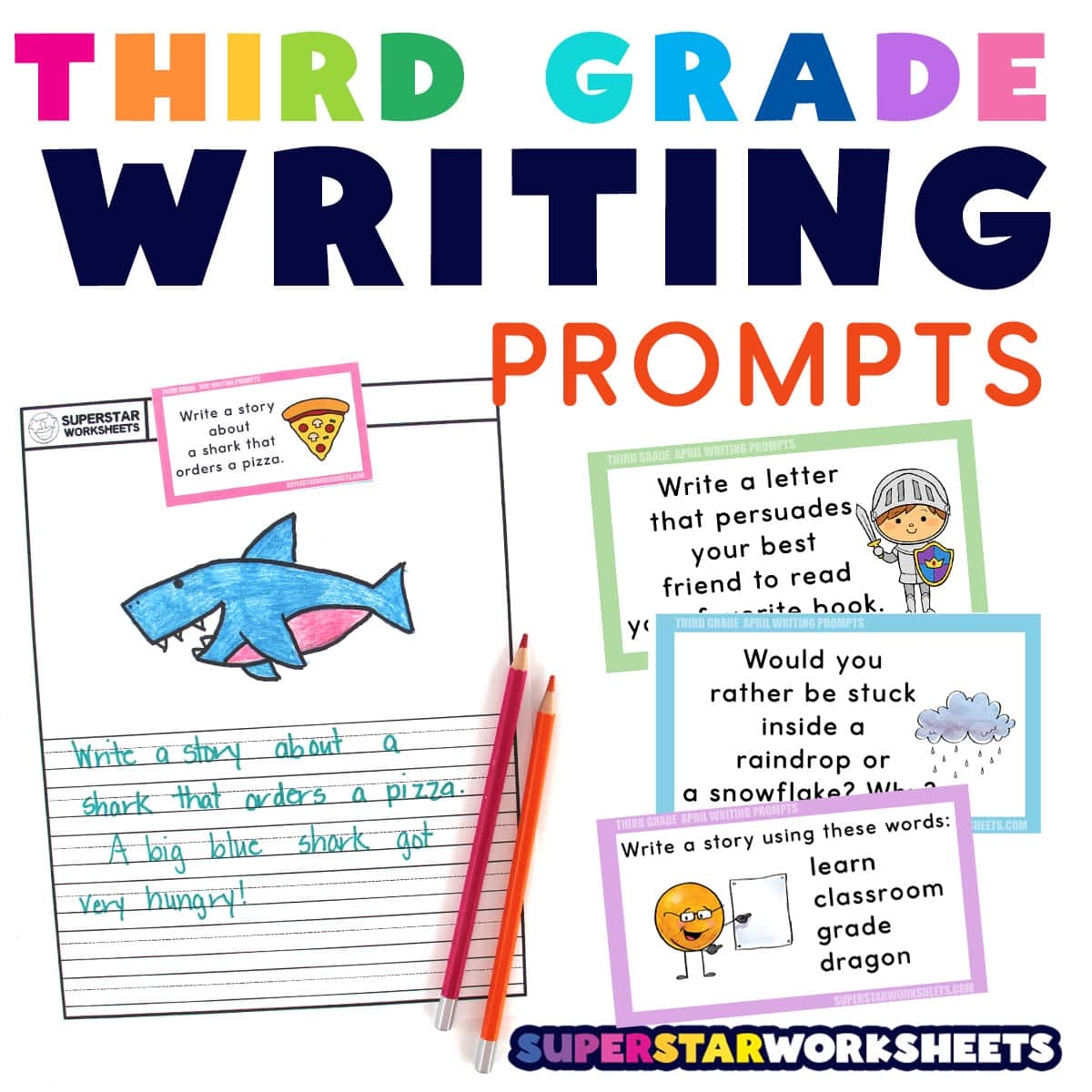 3rd grade writing worksheets