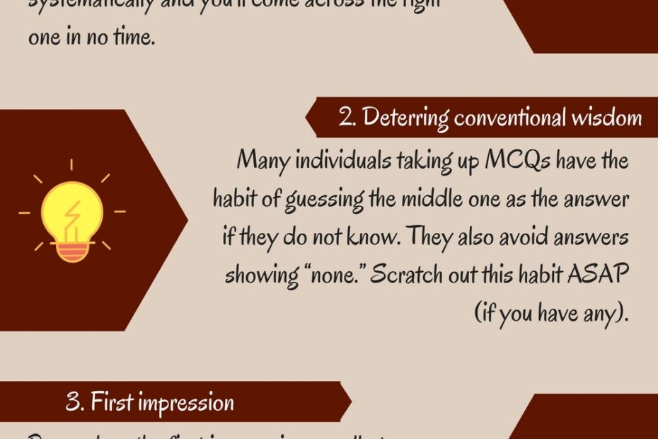 Top Tips And Tricks To Answering Multiple Choice Questions For