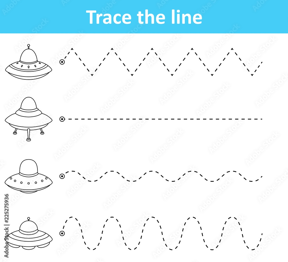 tracing different kind of lines