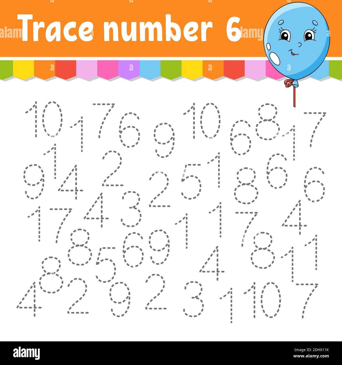 number handwriting practice free