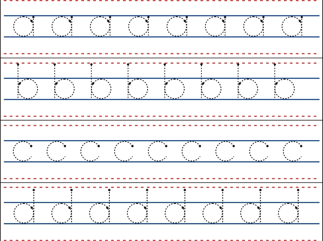 Tracin Strips Small Letters A Z