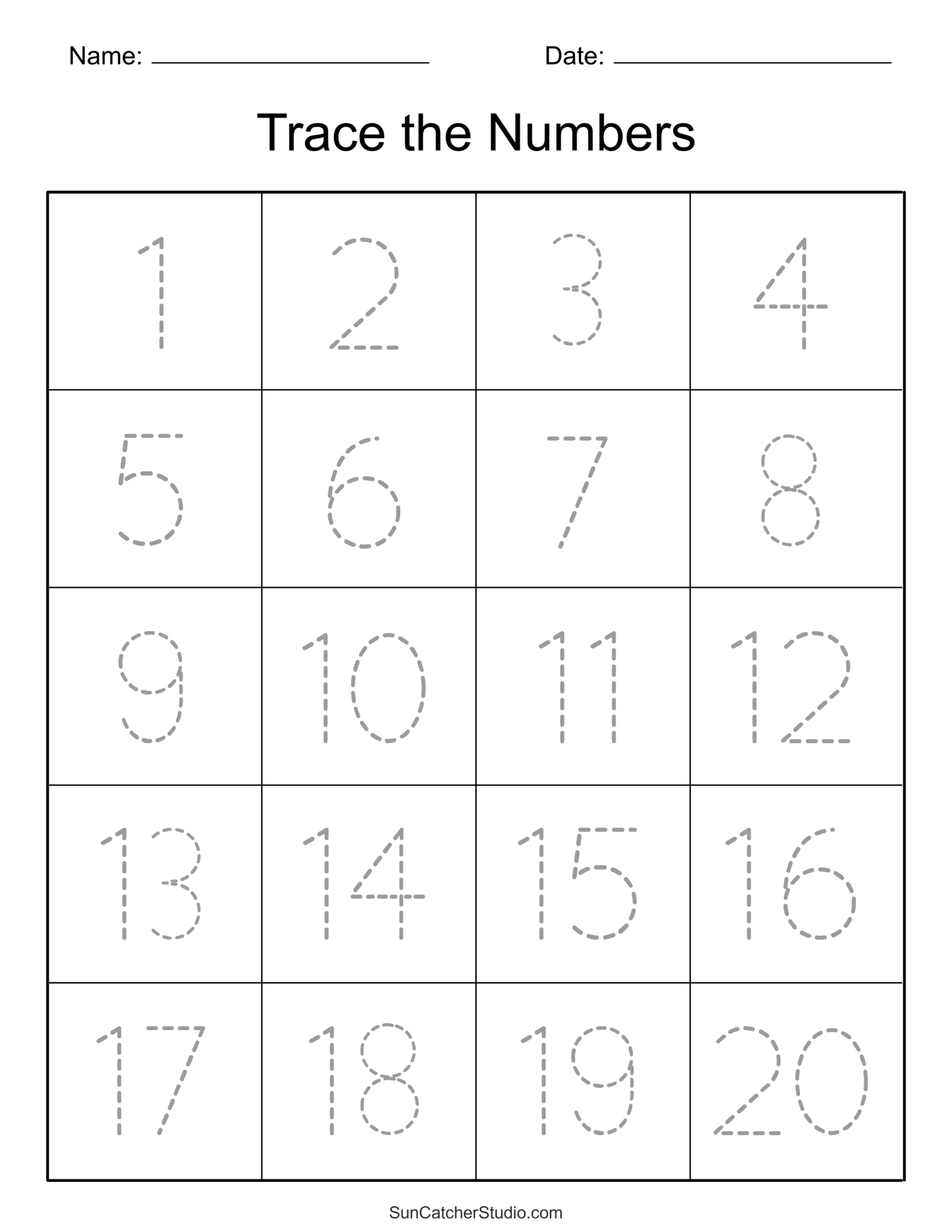 printable letter tracing worksheets pdf