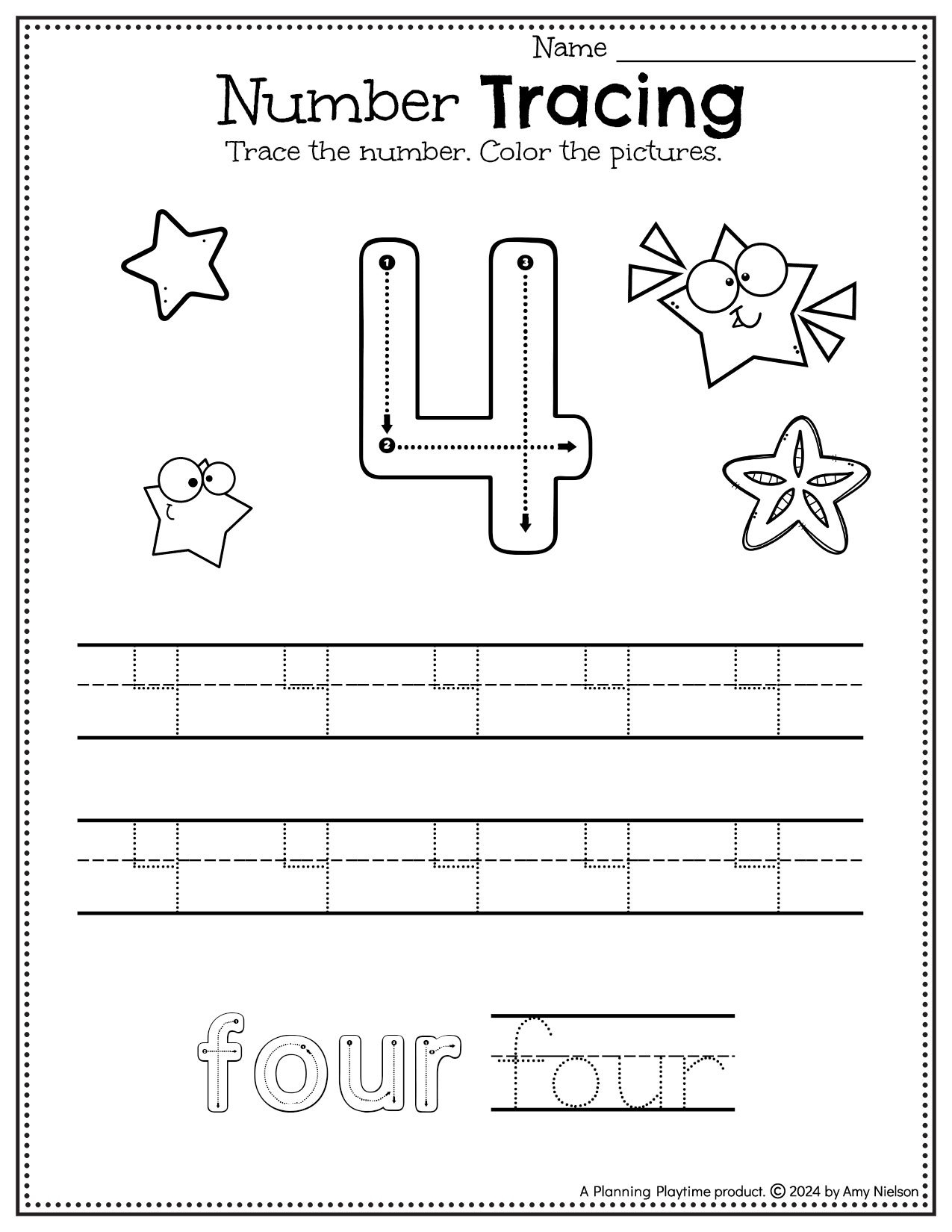 Tracing Worksheets And Activities For Preschool Planning Playtime