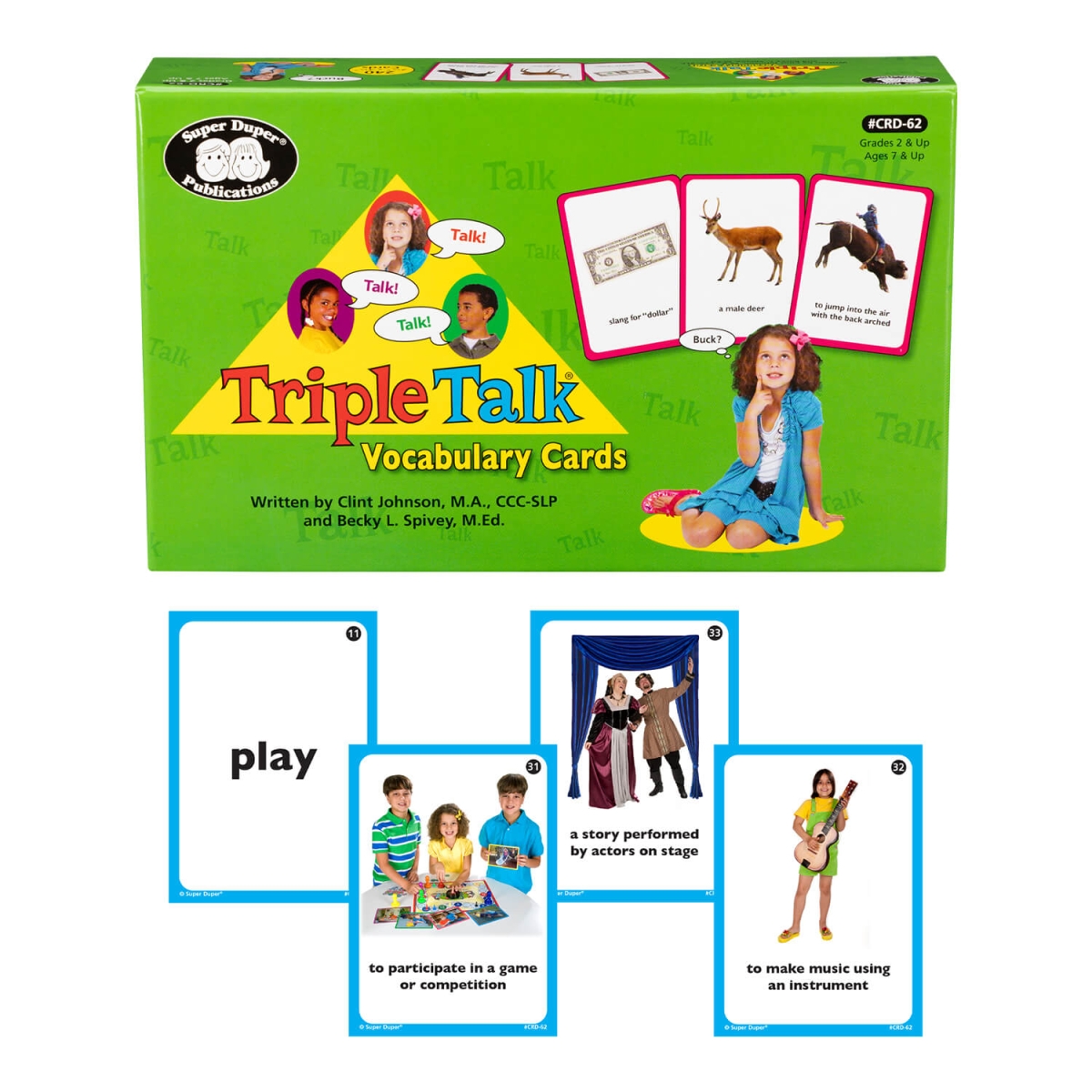 Triple Talk Vocabulary Cards