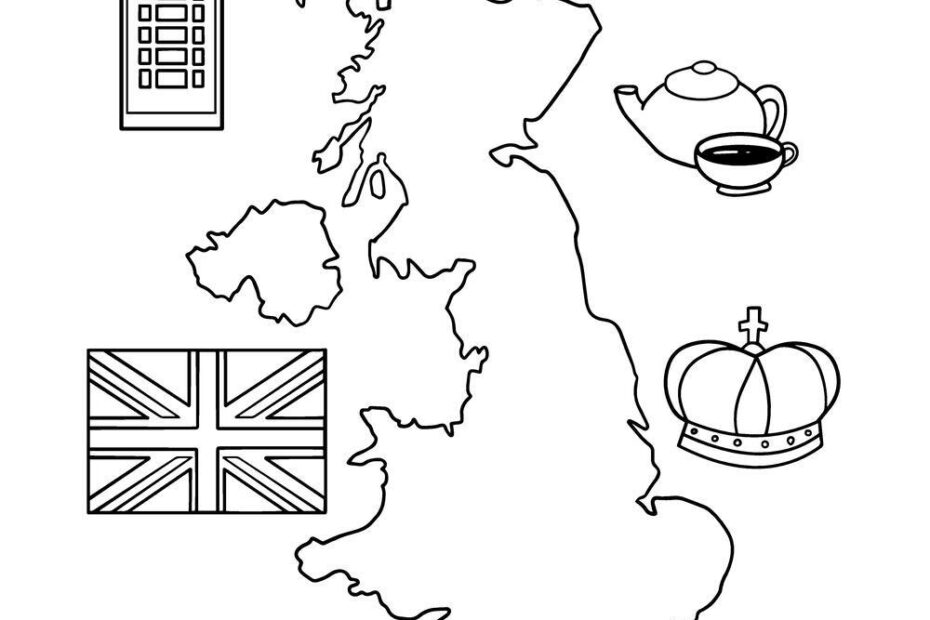 United Kingdom themed Coloring Pages Beeloo Printable Crafts And Activities For Kids