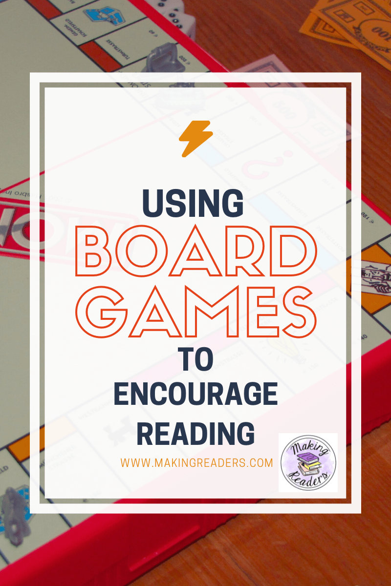 Using Board Games To Encourage Reading