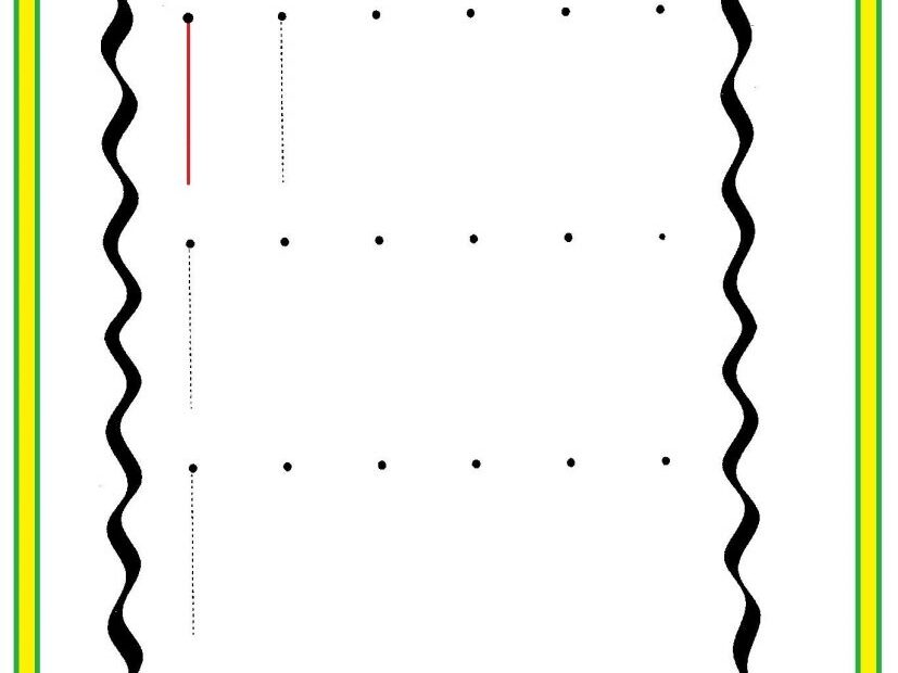 Vertical Line Worksheet Preschoolplanet