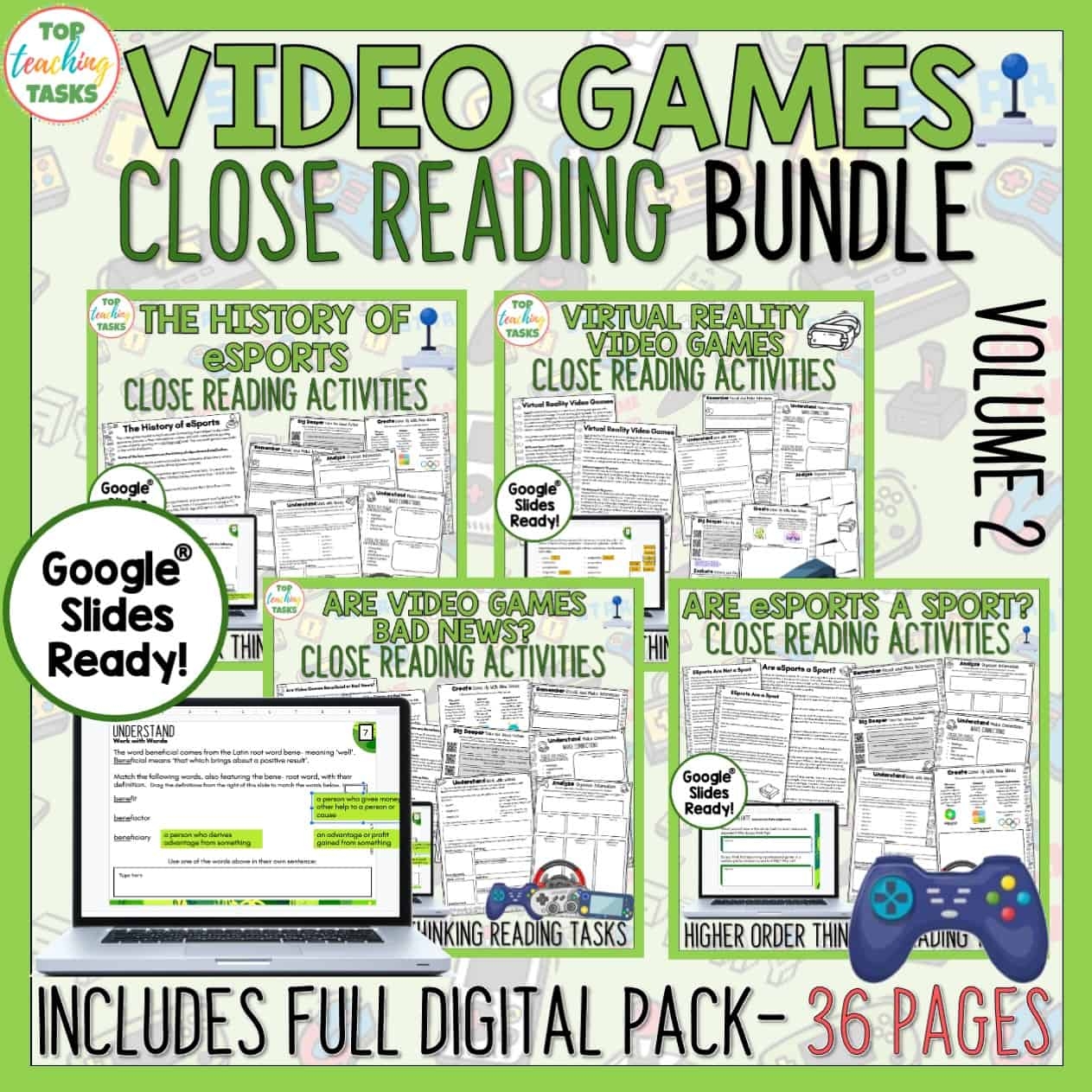 reading comprehension games for free