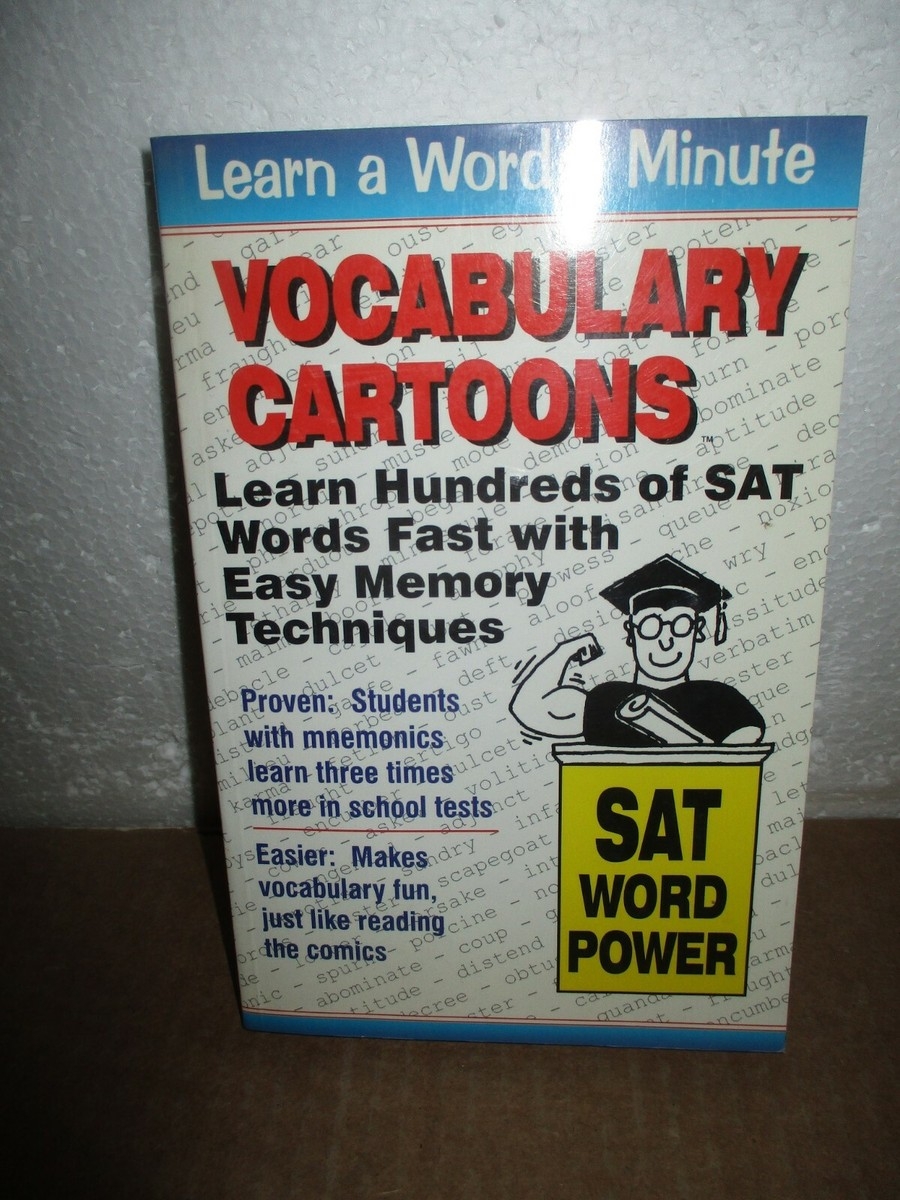 Vocabulary Cartoons By Sam Max And Bryan Burchers 1997 Paperback Illustrated