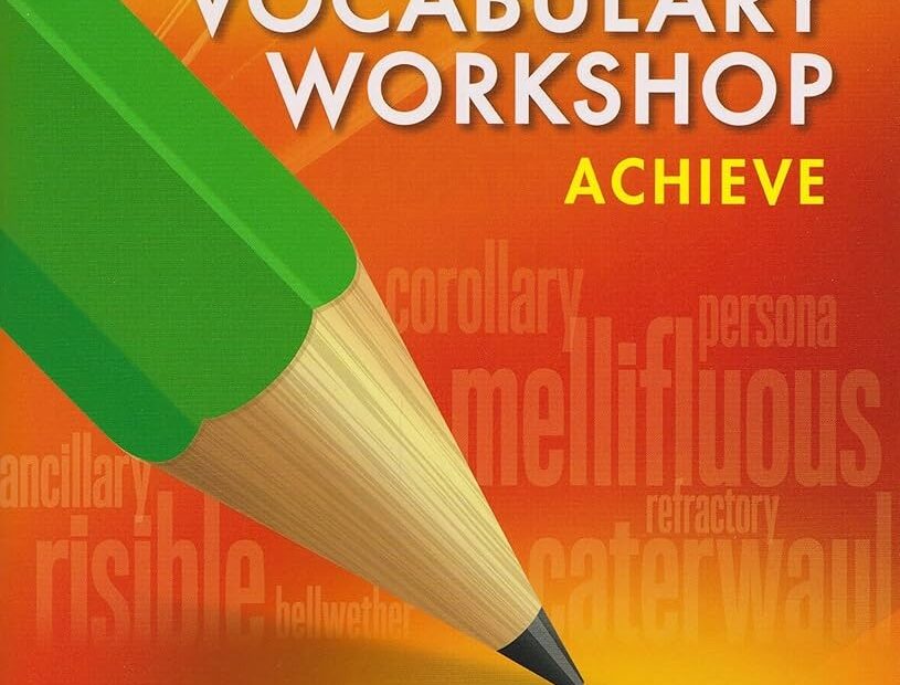 Vocabulary Workshop Achieve Level H Grade 12 Jerome Shostak