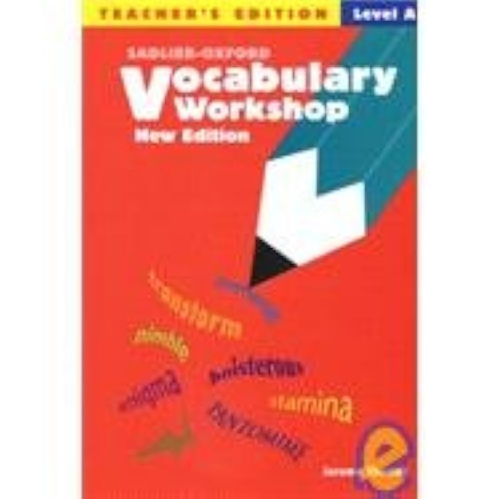 Vocabulary Workshop Level A Teacher s Edition Jerome Shostak 9780821571163 Amazon Books