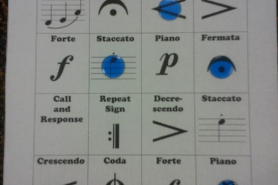 We Music HSES Musical Terms Centers
