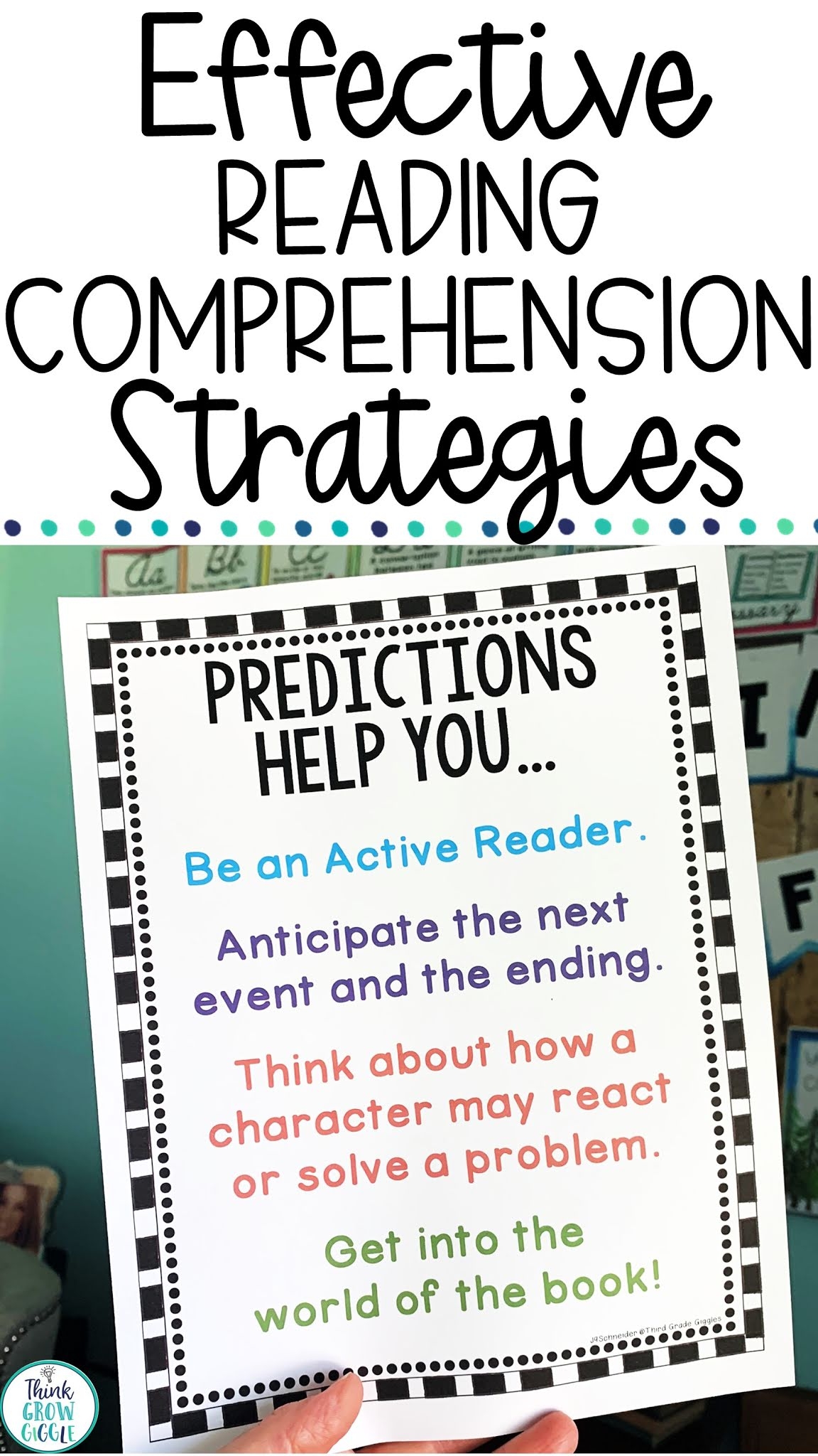 What Are Effective Reading Comprehension Strategies Think Grow Giggle