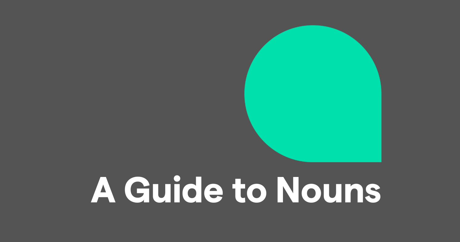what is considered a noun