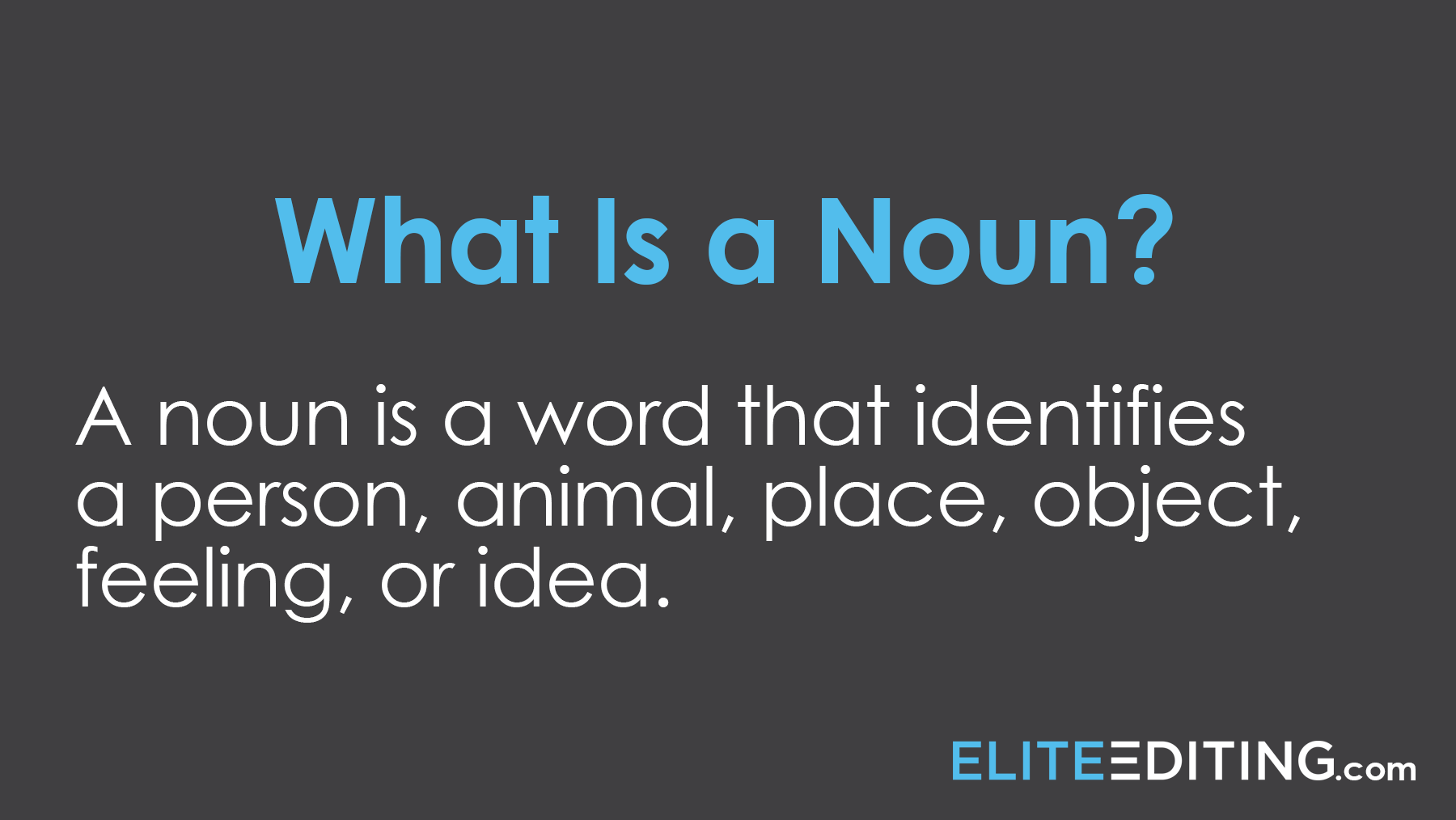 definition of nouns