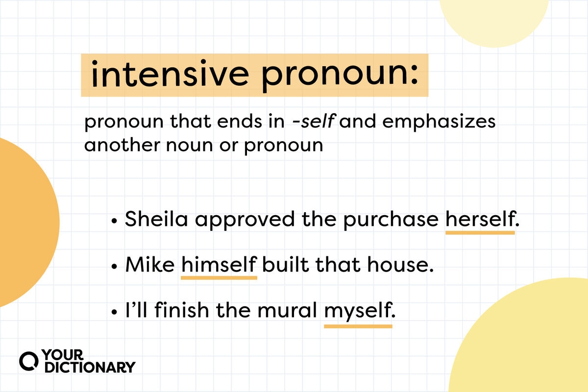 What Is An Intensive Pronoun Usage Guide And Examples 