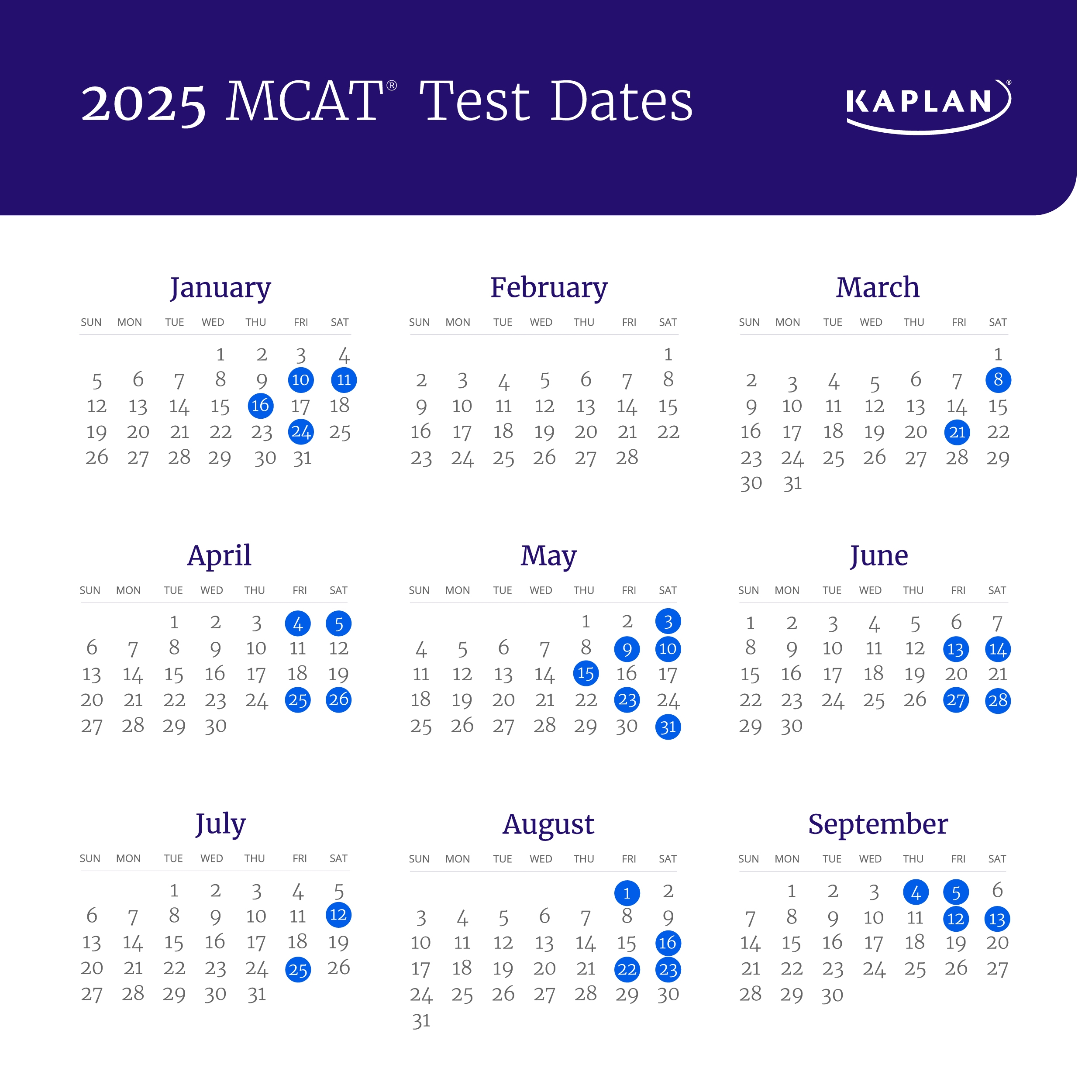 When Should I Take The MCAT In 2025 Kaplan Test Prep