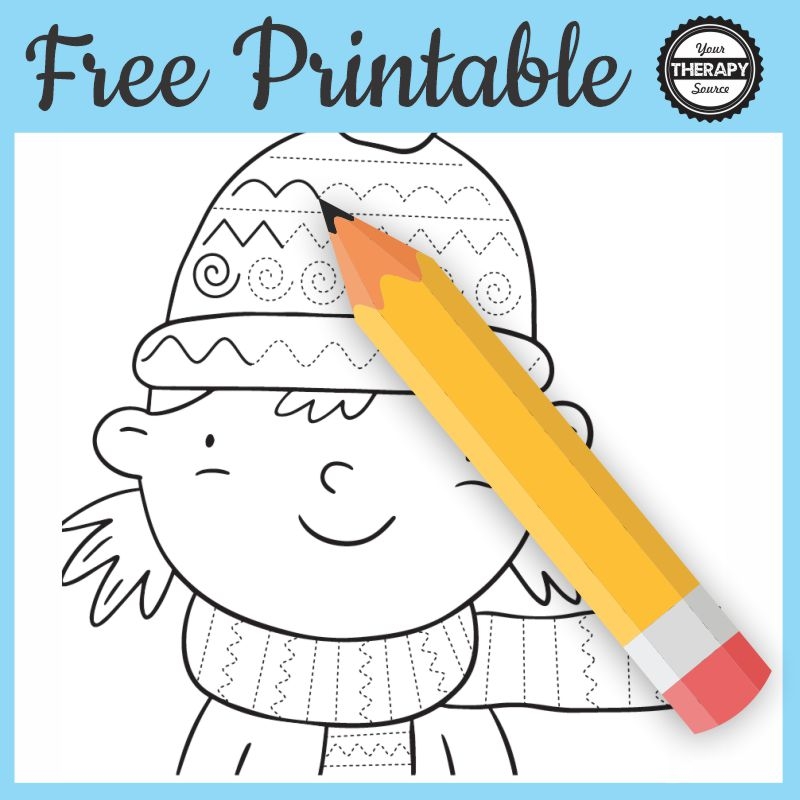 line tracing worksheets free