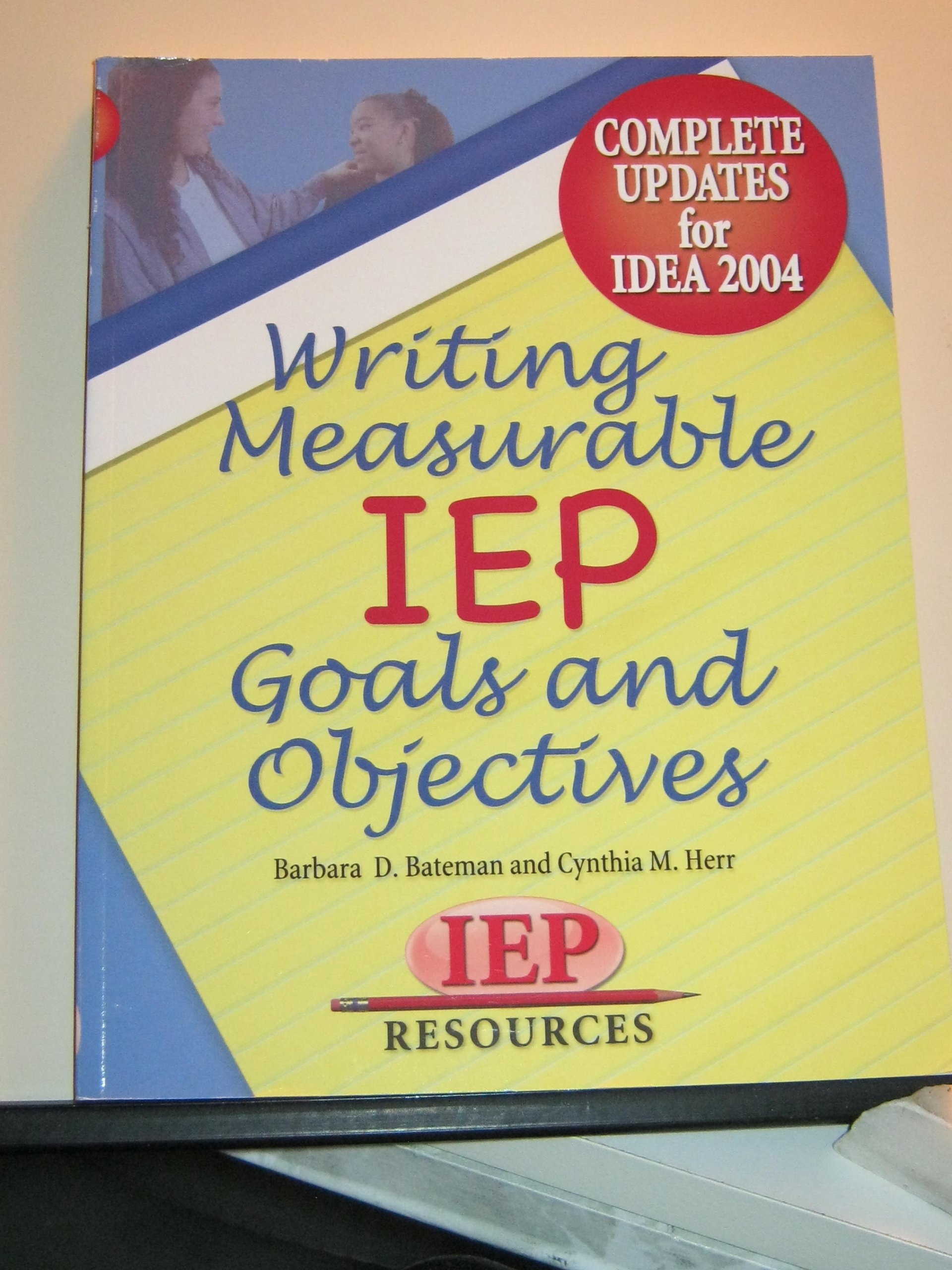 Writing Measurable Iep Goals And Objectives Bateman Barbara 